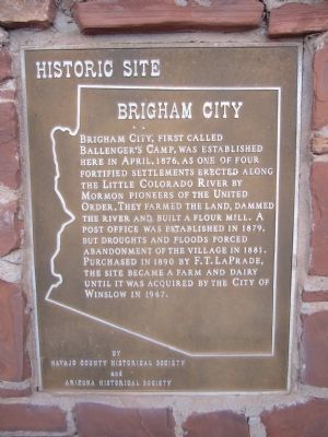 Brigham City Marker image. Click for full size.