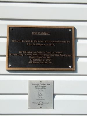John D. Kilgore Marker. Click for full size. John D. Kilgore Marker image. Click for full size.