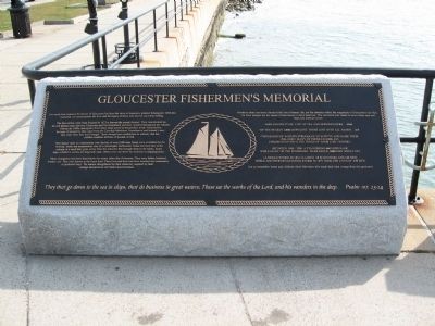 Gloucester Fisherman's Memorial image. Click for full size.