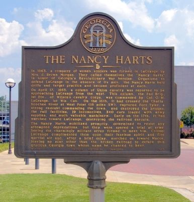 The Nancy Harts Marker image. Click for full size.