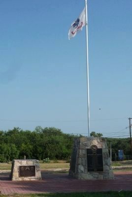 Fort Clark Historical Society Memorial at the post parade ground image. Click for full size.