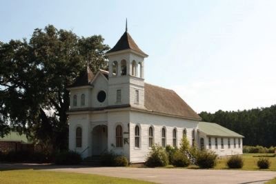 Euhaw Baptist Church Marker. Click for full size. Euhaw Baptist Church Marker image. Click for full size.