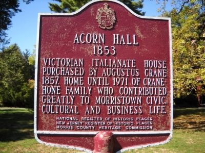 Acorn Hall Marker image. Click for full size.