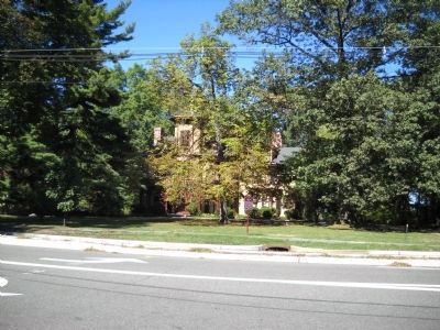 Marker on Lafayette Avenue image. Click for full size.