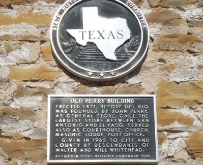 Old Perry Building Marker image. Click for full size.