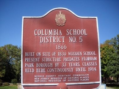 Columbia School District � No.5 Marker image. Click for full size.