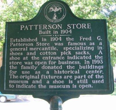 Patterson Store Marker image. Click for full size.