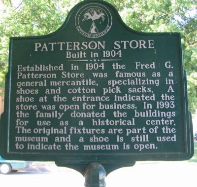 Patterson Store Marker. Click for full size. Patterson Store Marker image. Click for full size.