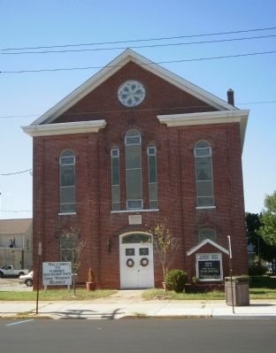 Florence M. E. Church Marker. Click for full size. Florence M. E. Church Marker image. Click for full size.