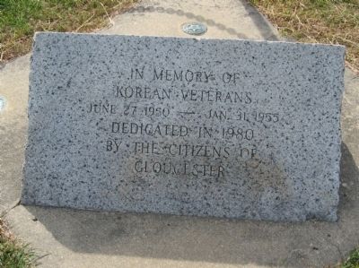 Gloucester Korean – Vietnam Veterans Monument image. Click for full size.