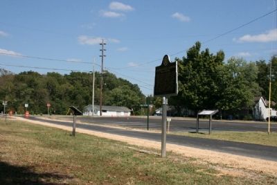 Chief Ladiga Trail - The Depot Marker (left). Click for full size. Chief Ladiga Trail - The Depot Marker (left) image. Click for full size.