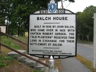 Balch House Marker image. Click for full size.
