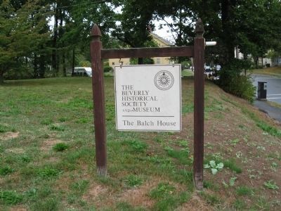 Balch House Sign. Click for full size. Balch House Sign image. Click for full size.