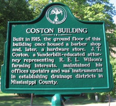 Coston Building Marker image. Click for full size.