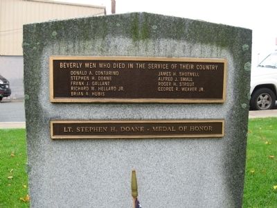 Beverly Vietnam War Memorial image. Click for full size.