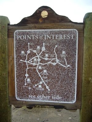 Rear of Aztec Ruins National Monument Marker image. Click for full size.