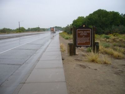 Aztec Ruins National Monument Marker image. Click for full size.