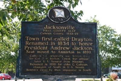 Jacksonville Marker image. Click for full size.