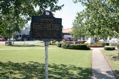 Jacksonville Marker. Click for full size. Jacksonville Marker image. Click for full size.