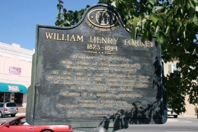 William Henry Forney Marker image. Click for full size.