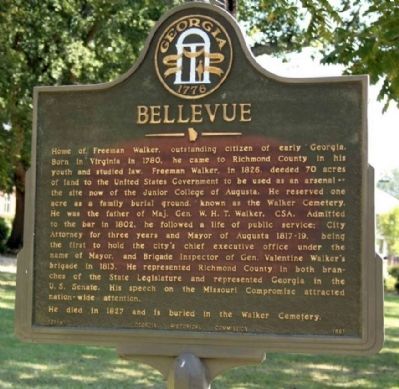 Bellevue Marker image. Click for full size.