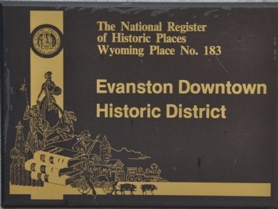 Evanston Downtown Historic District Marker image. Click for full size.