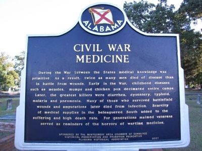 Civil War Medicine Marker image. Click for full size.