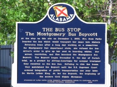 The Bus Stop Marker image. Click for full size.