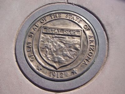 Arizona State Seal image. Click for full size.