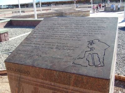 Colorado Marker. Click for full size. Colorado Marker image. Click for full size.