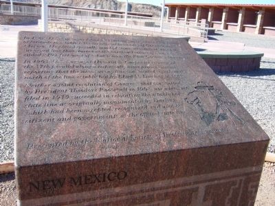 New Mexico Marker image. Click for full size.