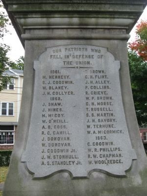 Marblehead Soldiers Memorial image. Click for full size.