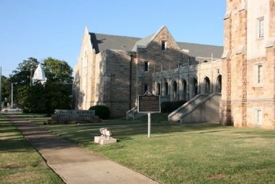 Parker Memorial Baptist Church Marker image. Click for full size.