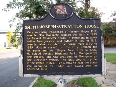 Smith - Joseph - Stratton House Marker. Click for full size. Smith - Joseph - Stratton House Marker image. Click for full size.