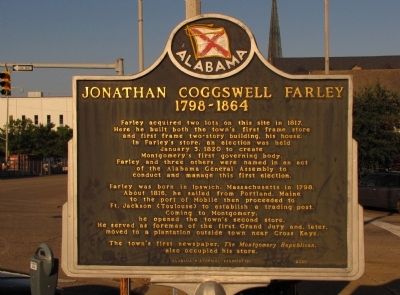 Jonathan Coggswell Farley Marker image. Click for full size.