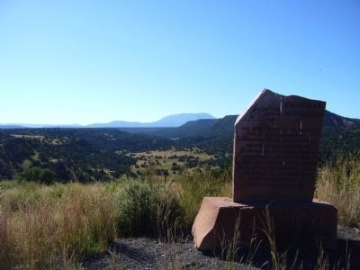 Escudilla Mountain Marker. Click for full size. Escudilla Mountain Marker image. Click for full size.