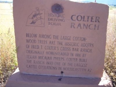 Colter Ranch Marker image. Click for full size.