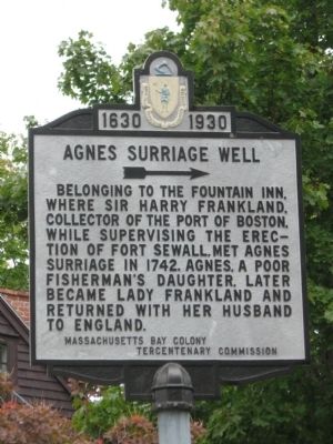 Agnes Surriage Well Marker image. Click for full size.