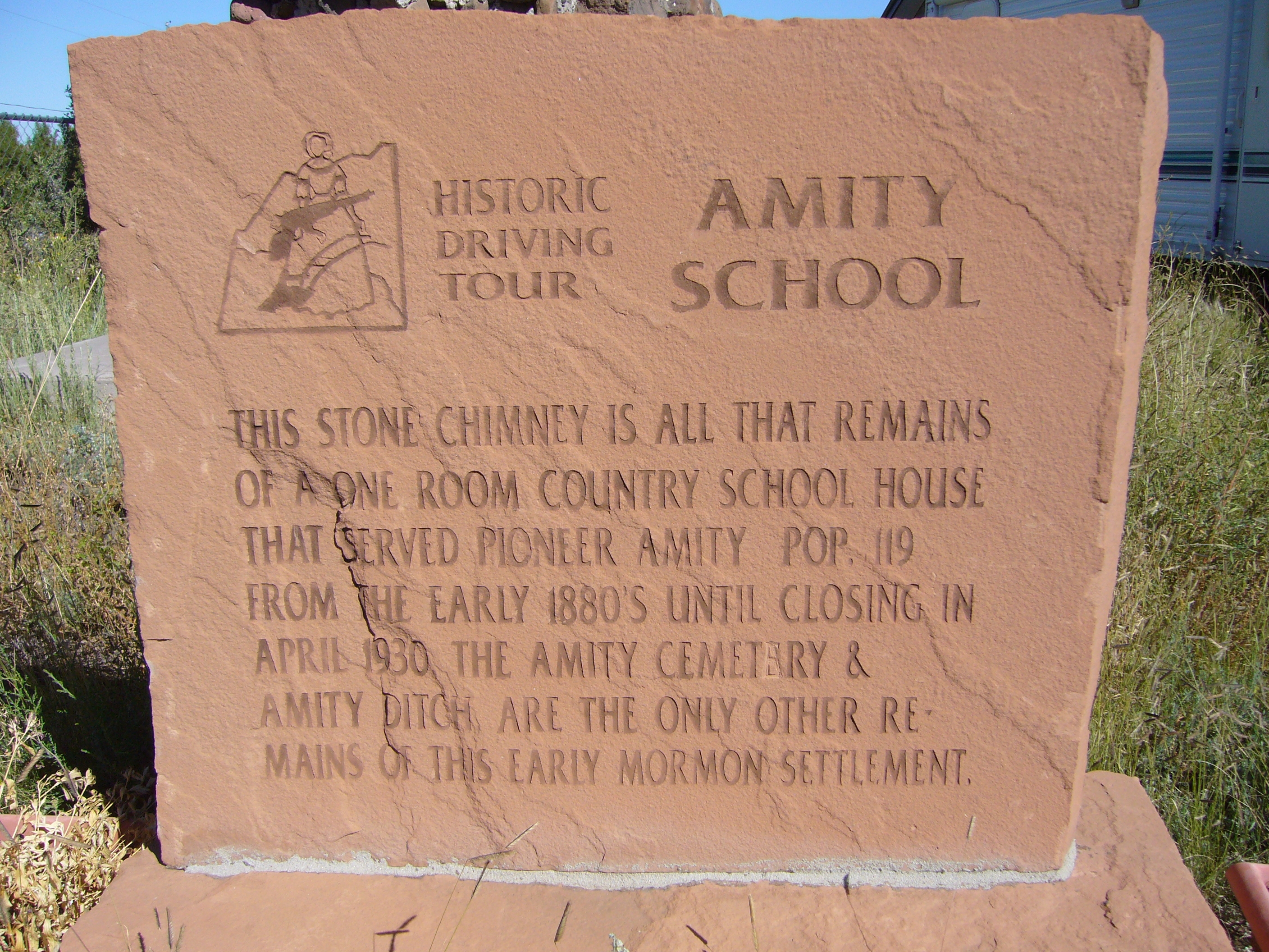 Amity School Marker