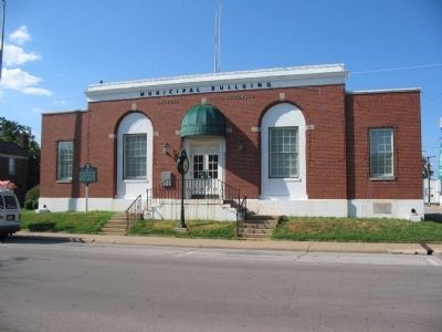WPA Post Office image. Click for full size.