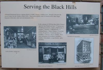 Serving the Black Hills Marker image. Click for full size.