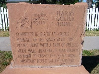 Harry Colter Home Marker image. Click for full size.