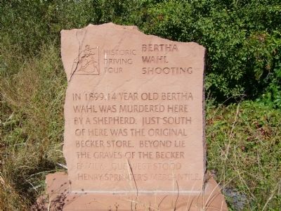 Bertha Wahl Shooting Marker image. Click for full size.