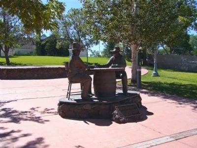 "show low and you win the ranch" Marker and Sculpture. Click for full size. "show low and you win the ranch" Marker and Sculpture image. Click for full size.