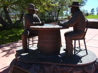 "show low and you win the ranch" Sculpture. Click for full size. "show low and you win the ranch" Sculpture image. Click for full size.