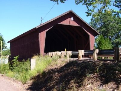 The Mauretta B. Thomas Pinedale Memorial Bridge. Click for full size. The Mauretta B. Thomas Pinedale Memorial Bridge image. Click for full size.