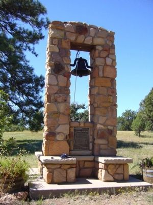 Pinedale School Bell Marker image. Click for full size.