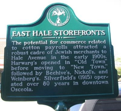 East Hale Storefronts Marker image. Click for full size.