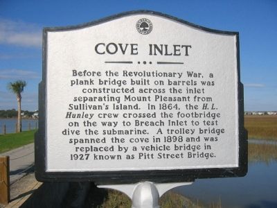 Cove Inlet Marker image. Click for full size.