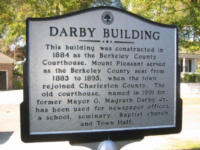 Darby Building Marker image. Click for full size.